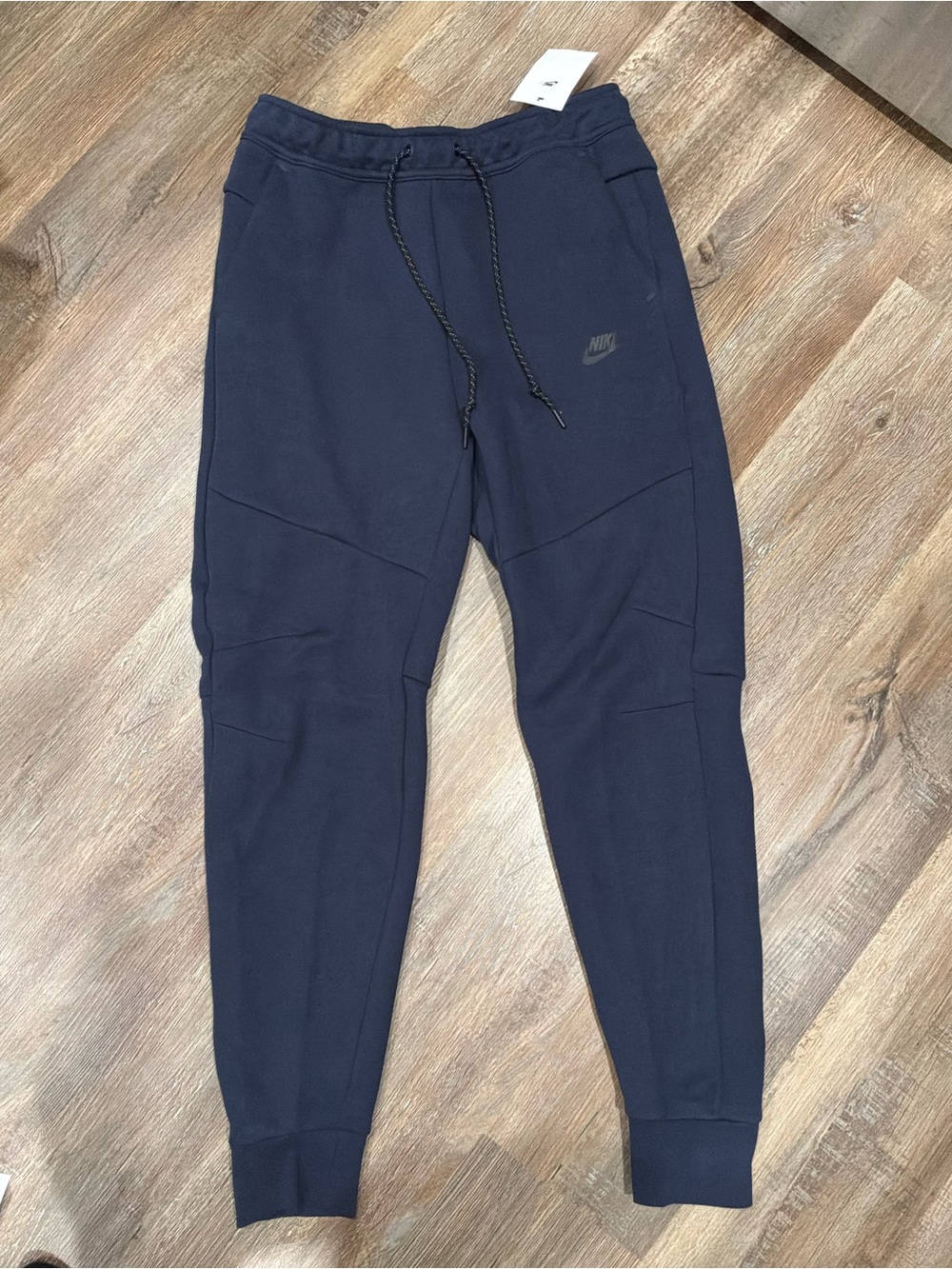New Nike Sportswear Tech Fleece Pants Joggers Obsidian Blue HV0959-451 Size Med